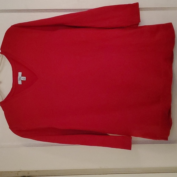 croft & barrow Sweaters - Red cotton sweater